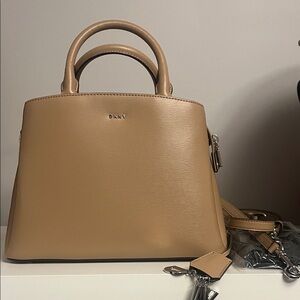 NWT DKNY Beige Satchel Bag
